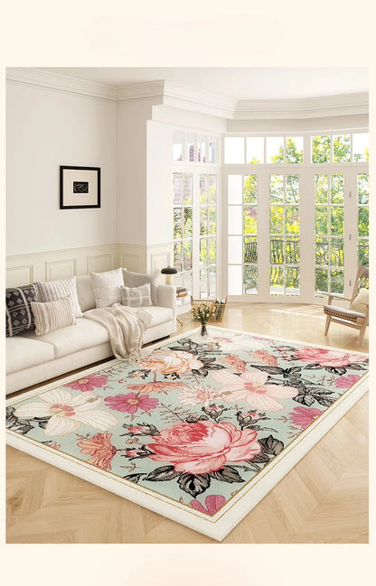 Tapete Floral Artístico para Sala de Estar e Quarto - Conforto e Beleza em Vários Modelos