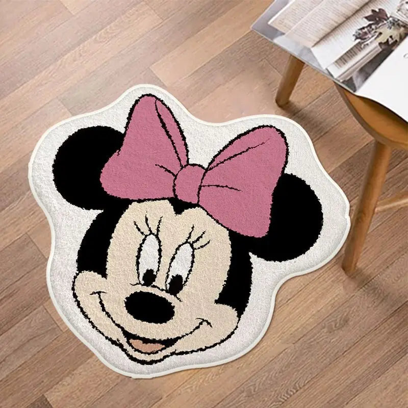 Tapete de Quarto Infantil, com Estampa Disney Mickey Mouse, Macio e Confortável