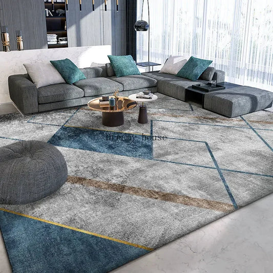 Alfombras lujosas y suaves con decoración geométrica. Alfombras de estilo escandinavo para la decoración de tu hogar. Descuentos en todos los modelos.