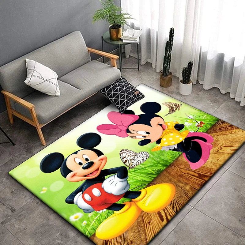 Tapetes Infantis do Mickey em Impressão 3D, Temáticos para Quartos de Criança