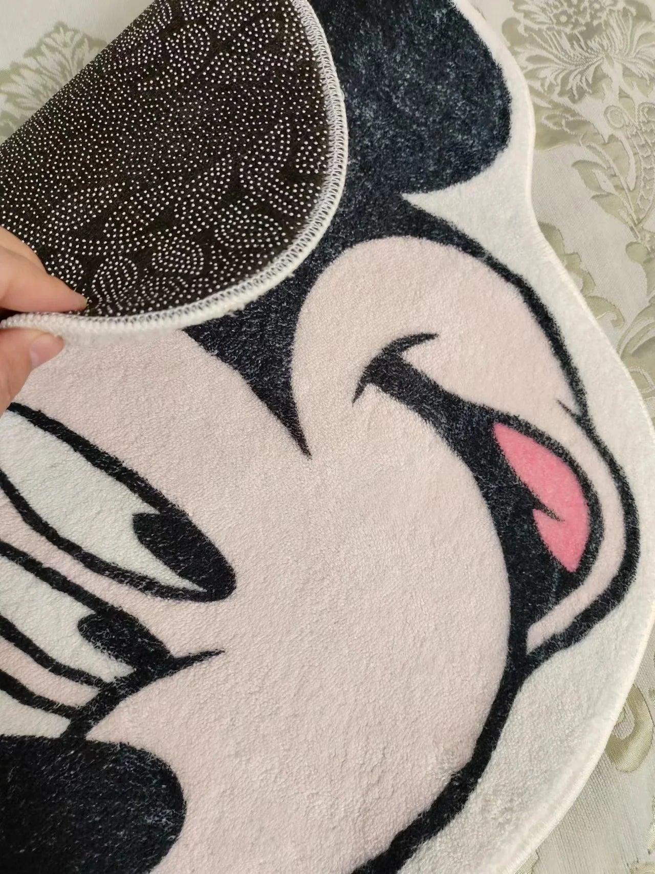 Tapete de Quarto Infantil, com Estampa Disney Mickey Mouse, Macio e Confortável